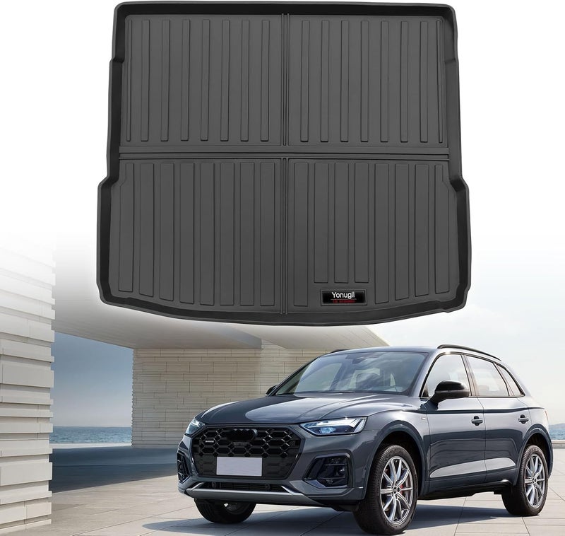 Yonugli Custom for 2018-2025 Audi Q5 SQ5 Cargo Mats Trunk Liner All Weather TPE Protection Mat Accessories (for 2018-2025 Audi Q5/SQ5) - Image 2